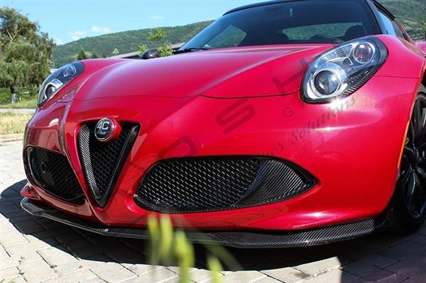 Grote foto alfa romeo 4c carbon fiber voor bumper v grill auto onderdelen tuning en styling
