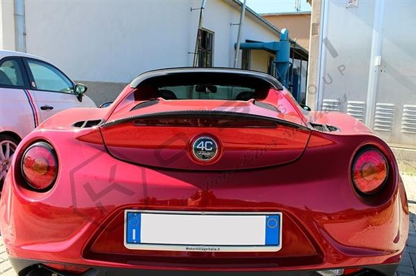 Grote foto alfa romeo 4c carbon fiber achter spoiler auto onderdelen tuning en styling