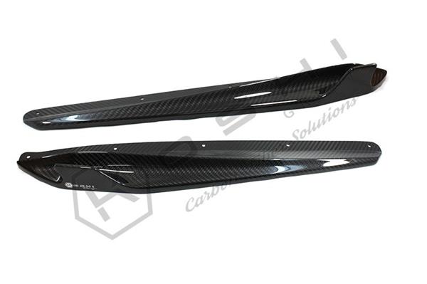 Grote foto alfa romeo 4c carbon fiber haai fin side skirts auto onderdelen tuning en styling