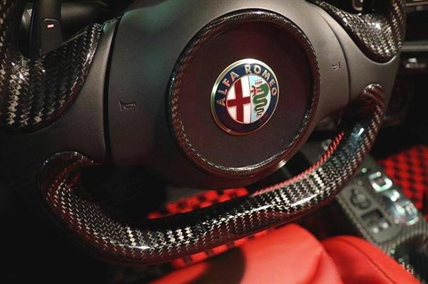 Grote foto alfa romeo 4c carbon fiber stuur cirkel airbag frame auto onderdelen tuning en styling