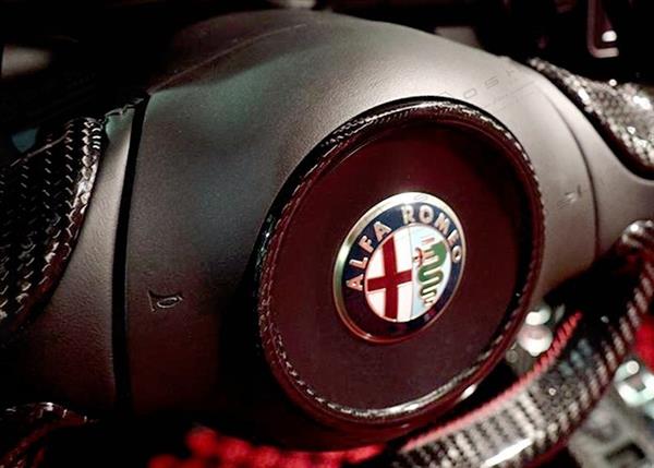 Grote foto alfa romeo 4c carbon fiber stuur cirkel airbag frame auto onderdelen tuning en styling