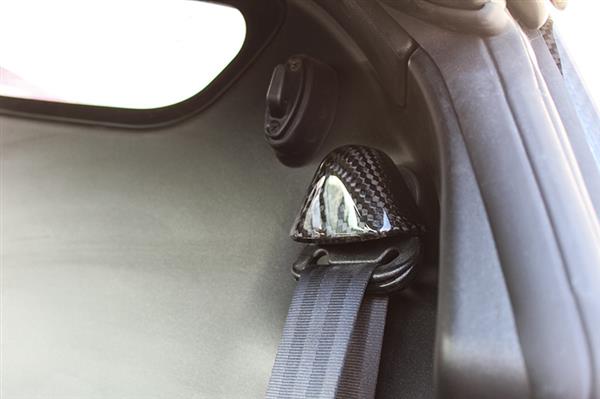 Grote foto alfa romeo 4c carbon fiber veiligheidsriem ring cover auto onderdelen tuning en styling
