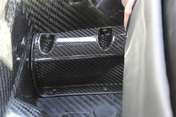 Grote foto alfa romeo 4c carbon fiber veiligheidsriem cover auto onderdelen tuning en styling