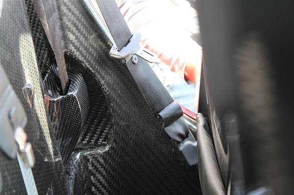 Grote foto alfa romeo 4c carbon fiber veiligheidsriem cover auto onderdelen tuning en styling