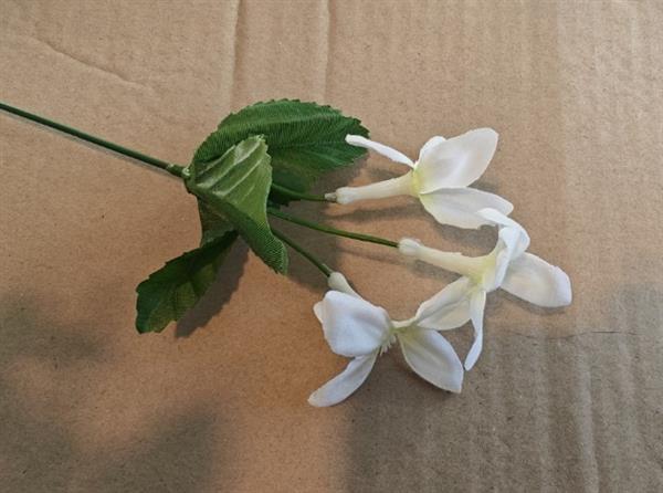 Grote foto corsage pick white kunst stephanotus per stuk voor toefjes en corsages voor bruidsboeket of om verzamelen overige verzamelingen