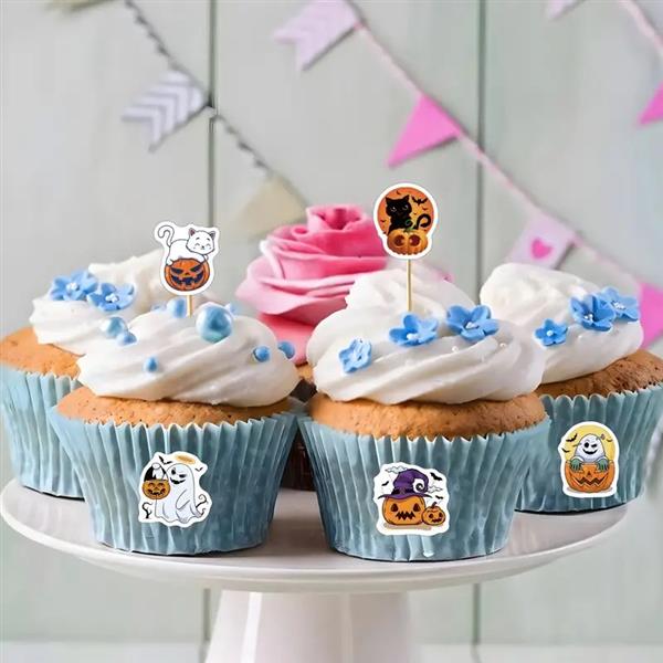 Grote foto 500 stickers labels rol halloween spookie spookjes 10 verschillende soorten rol etiketten verzamelen overige verzamelingen