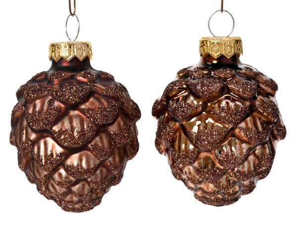 Grote foto hangers dennenappelvorm espresso 5 7 cm koker 6 st chique hangers kerst herfst verzamelen overige verzamelingen