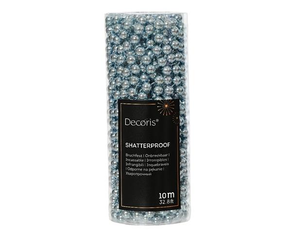Grote foto actie parelketting 8 mm ijsblauw rol 10 m parelguirlande voor bloemschikken hobby en bruidsdec verzamelen overige verzamelingen