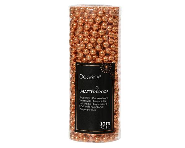 Grote foto actie parelketting 8 mm pompoen oranje rol 10 m parelguirlande voor bloemschikken hobby en bru verzamelen overige verzamelingen