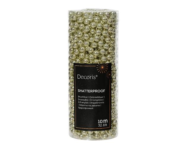 Grote foto actie parelketting 8 mm wit mint rol 10 m parelguirlande voor bloemschikken hobby en bruidsdec verzamelen overige verzamelingen
