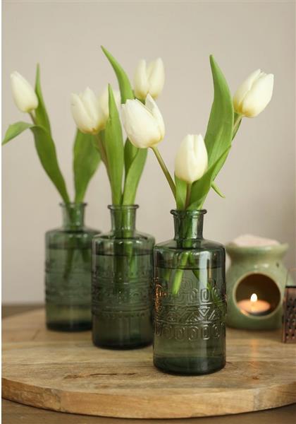 Grote foto gekleurd glazen flesje porto dark green stuk porto bottle 7 5 h.14 5 cm verzamelen overige verzamelingen