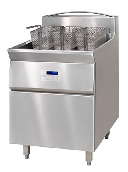 Grote foto kiremko fado 700 hrs2 friteuse gas 2 mands snacks 390 x 390 mm huis en inrichting keukenbenodigdheden