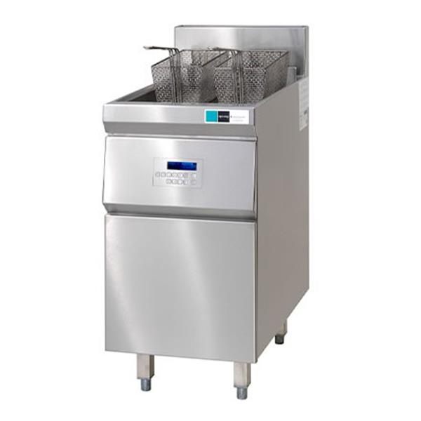 Grote foto kiremko fado hrs2 friteuse gas 2 mands snacks 450 x 800 mm huis en inrichting keukenbenodigdheden