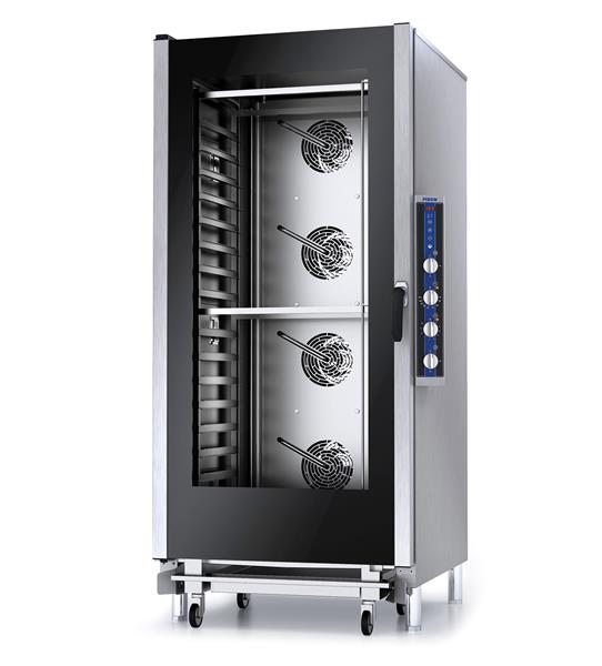 Grote foto piron galilei plus combisteamer hybride besturing 16 rek witgoed en apparatuur fornuizen