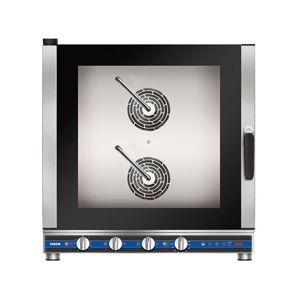Grote foto piron galilei plus combisteamer hybride besturing 6 rek witgoed en apparatuur fornuizen
