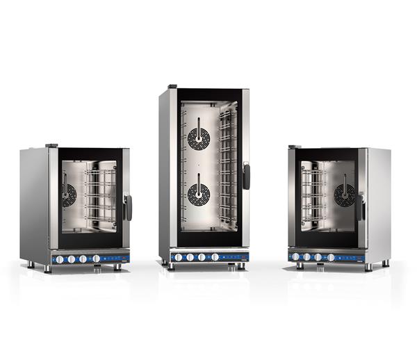 Grote foto piron galilei plus kt combisteamer hybride besturing 10 rek 540 mm witgoed en apparatuur fornuizen