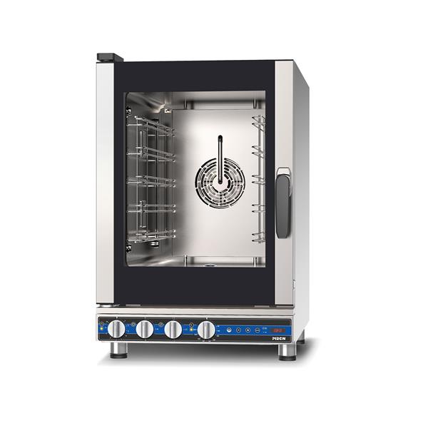 Grote foto piron galilei plus kt combisteamer hybride besturing 5 rek 540 mm witgoed en apparatuur fornuizen