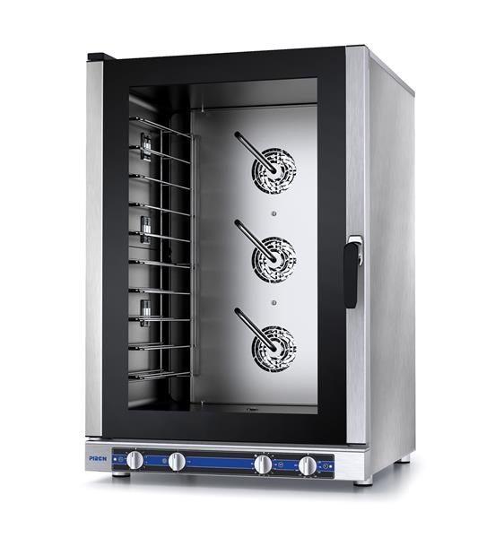 Grote foto piron galilei combisteamer manuele besturing 10 rek 780 mm witgoed en apparatuur fornuizen
