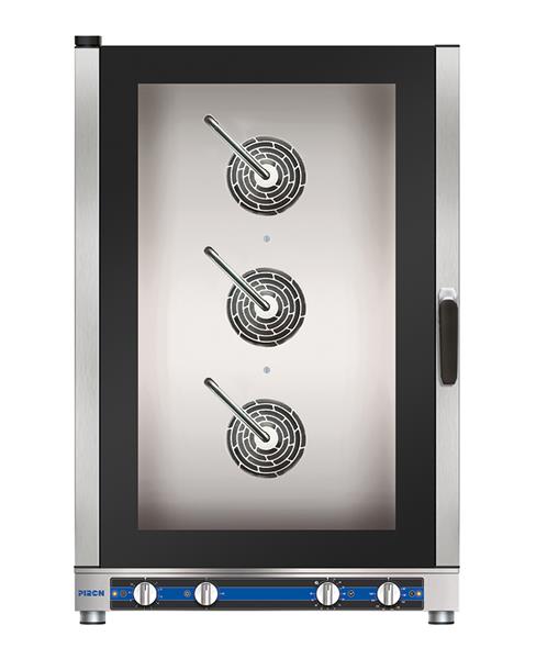 Grote foto piron galilei combisteamer manuele besturing 10 rek 780 mm witgoed en apparatuur fornuizen