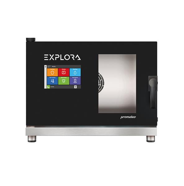 Grote foto piron explora prometeo pf1704 combisteamer elektrisch en 600x400 1 1gn witgoed en apparatuur fornuizen