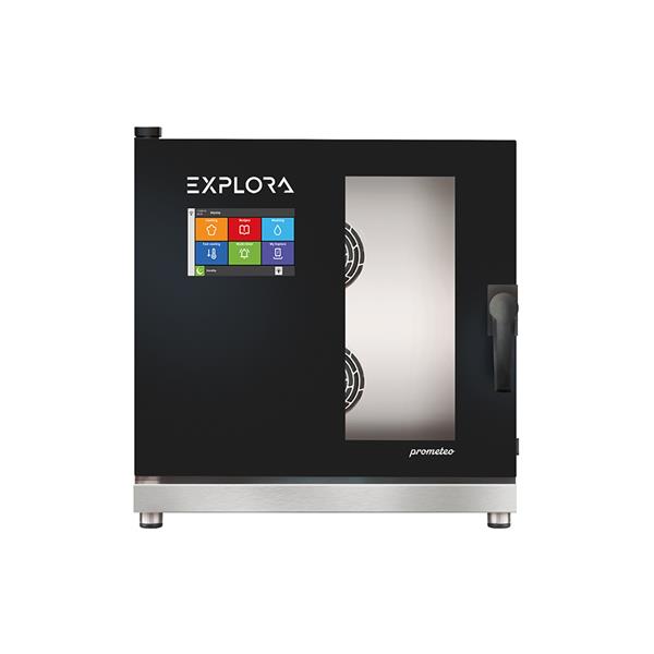 Grote foto piron explora prometeo combisteamer elektrisch en 600x400 1 1gn witgoed en apparatuur fornuizen