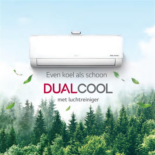 Grote foto lg dualcool ap09rt met luchtreiniger 2.5kw airco set huis en inrichting keukenbenodigdheden