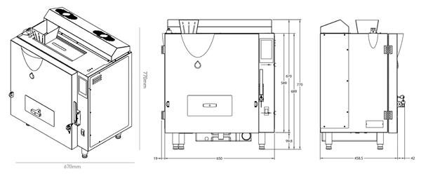 Grote foto qualityfry fastchef elite gourmet friteuse elektrisch huis en inrichting keukenbenodigdheden