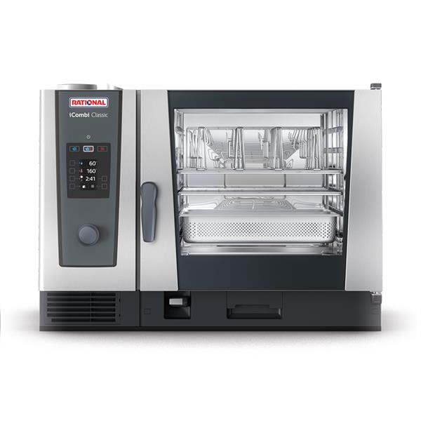 Grote foto rational icombi classic 6 2 1e combisteamer elektrisch witgoed en apparatuur fornuizen