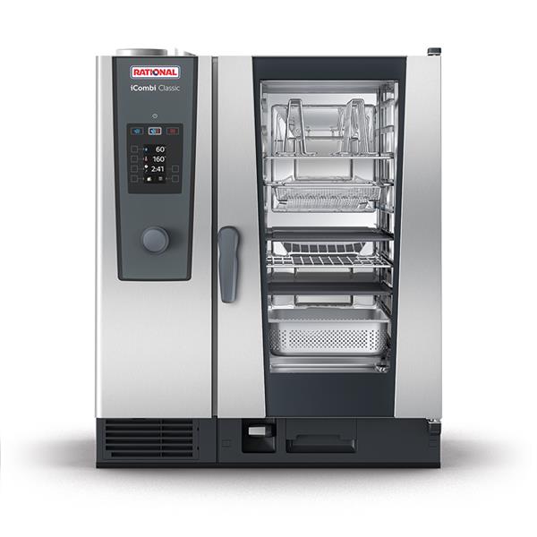 Grote foto rational icombi classic 10 1 1e combisteamer elektrisch witgoed en apparatuur fornuizen