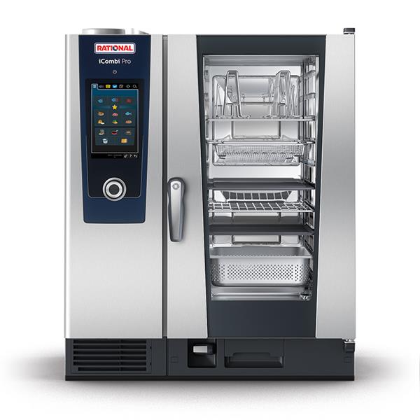 Grote foto rational icombi pro 10 1 1e combisteamer elektrisch witgoed en apparatuur fornuizen