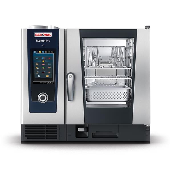 Grote foto rational icombi pro 6 1 1e combisteamer elektrisch witgoed en apparatuur fornuizen