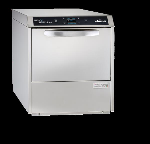 Grote foto rhima high sparkle 45 glazenspoelmachine huis en inrichting keukenbenodigdheden