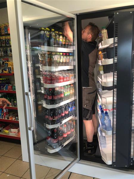 Grote foto easyfill rotoshelf schapbeheer huis en inrichting keukenbenodigdheden