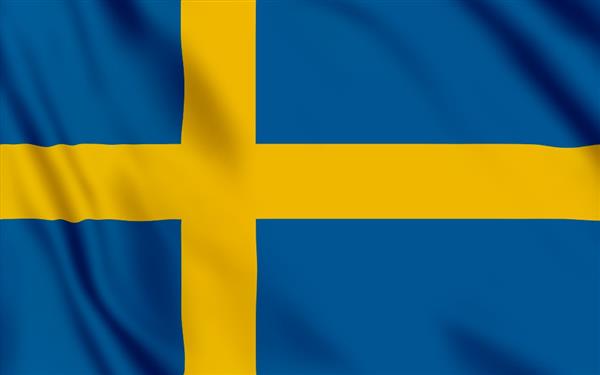 Grote foto vlag zweden 300x200 diversen vlaggen en wimpels