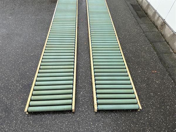 Grote foto rollenbaan 345 x 45cm agrarisch transportbanden
