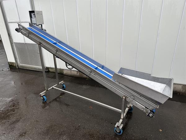 Grote foto viscon vitra rvs opvoerband 300 x 22 5 cm doe het zelf en verbouw afvalverwerking