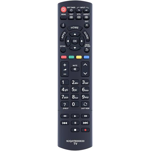 Grote foto universele panasonic afstandsbediening n2qayb000830 alternatief slimtron diversen overige diversen