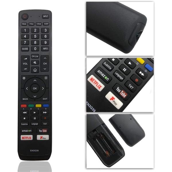 Grote foto universele hisense afstandsbediening met appknoppen slimtron en3g39 alternatief diversen overige diversen