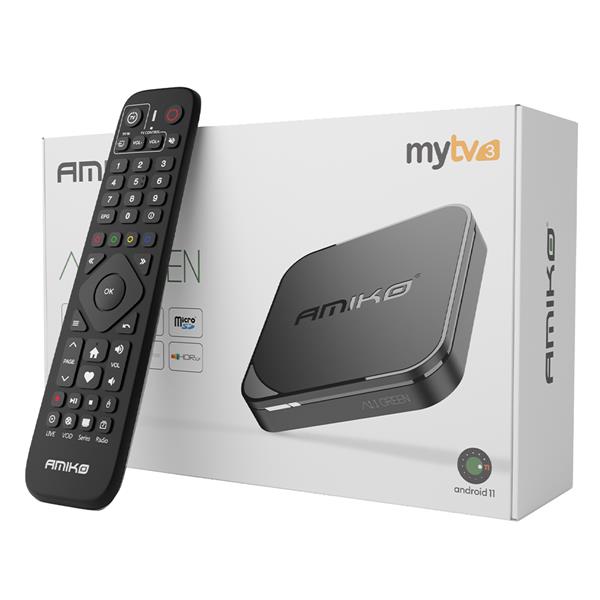 Grote foto amiko a11 green android iptv set top box diversen overige diversen