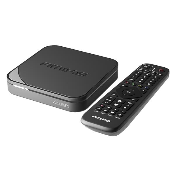 Grote foto amiko a11 green android iptv set top box diversen overige diversen