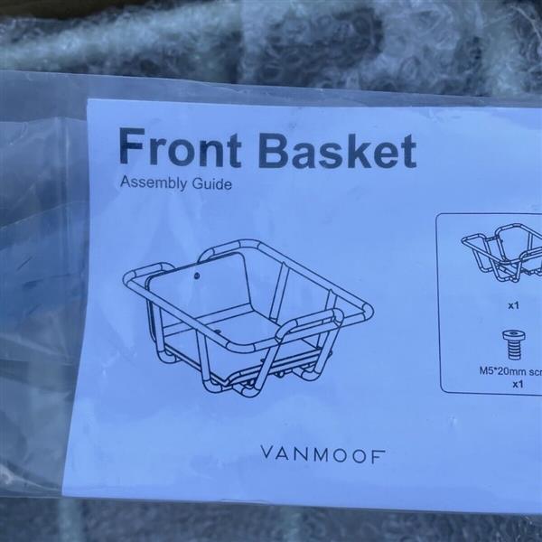 Grote foto vanmoof fog white voordrager fietsen en brommers algemeen