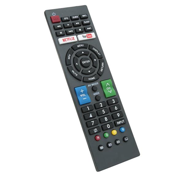Grote foto sharp universele afstandsbediening sharp aquos smart tv remote slimtron sha ir v2 computers en software overige