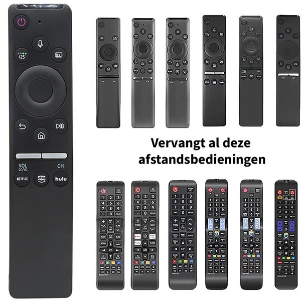 Grote foto universele samsung afstandsbediening netflix prime amp hulu sneltoets slimtron sam voice curv diversen overige diversen