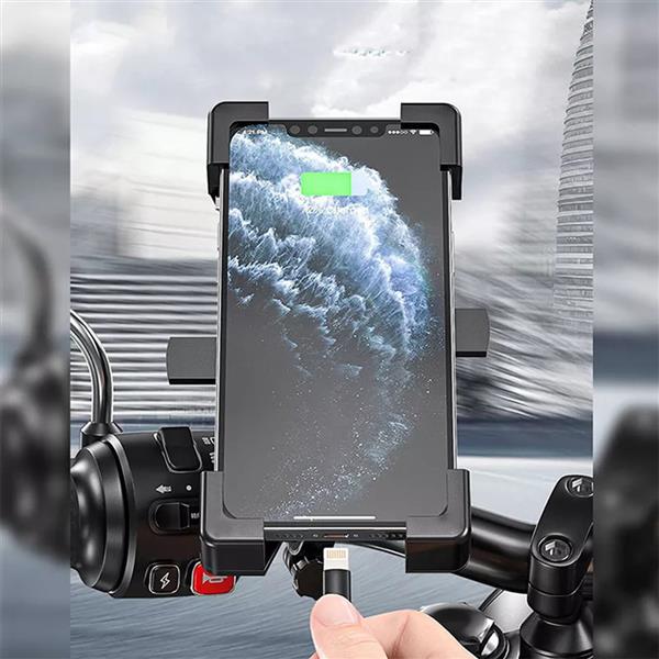 Grote foto slimtron fietshouder telefoonhouder voor fiets telecommunicatie toebehoren en onderdelen
