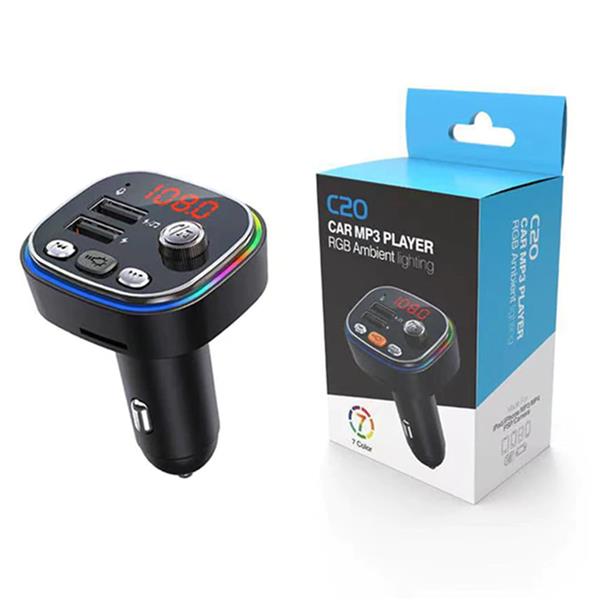 Grote foto slimtron c20 bt 5.0 fm transmitter telecommunicatie toebehoren en onderdelen