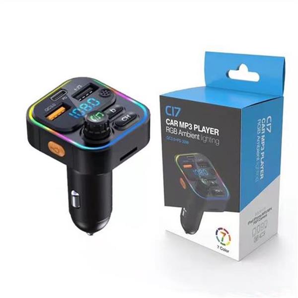 Grote foto slimtron c17 fm transmitter qc3.0 telecommunicatie toebehoren en onderdelen
