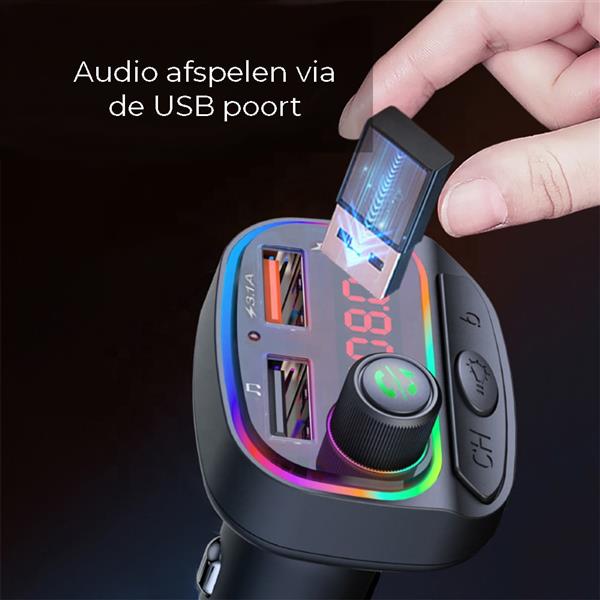 Grote foto slimtron c15 fm transmitter 3.1 a type c telecommunicatie toebehoren en onderdelen