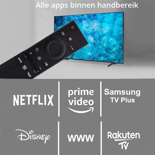 Grote foto samsung universele afstandsbediening smart tv remote vervanger slimtron straight sam ir straight v computers en software overige