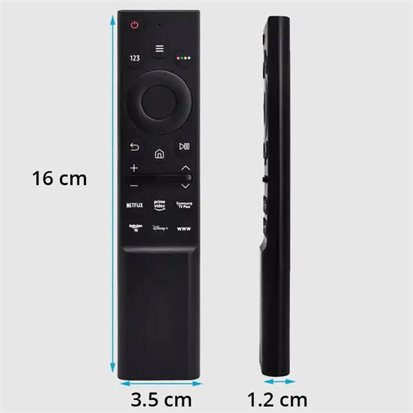 Grote foto samsung universele afstandsbediening smart tv remote vervanger slimtron straight sam ir straight v computers en software overige