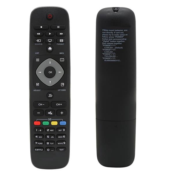 Grote foto philips universele afstandsbediening voor philips tvs slimtron ph 3d ir computers en software overige